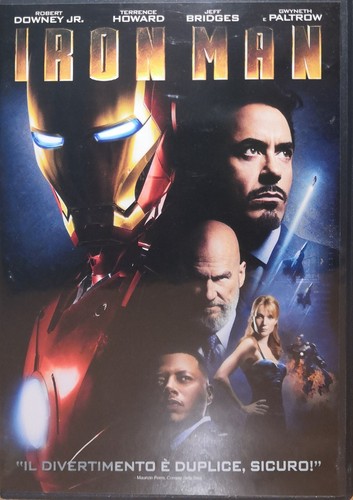 Iron man dvd - man, 1&2