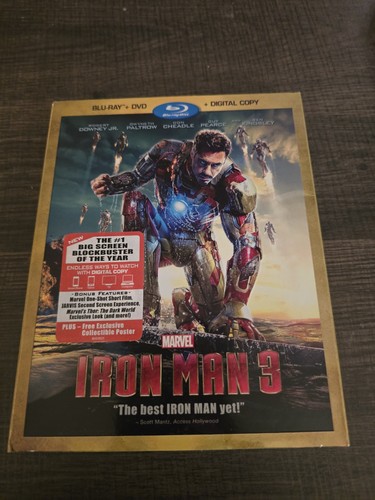 Iron man blu - iron, (blu-ray/dvd,