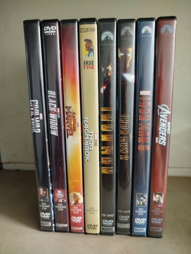 Lotto dvd marvel avengers - 8,