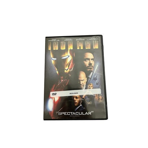 Iron man dvd 2008 - iron, (dvd,
