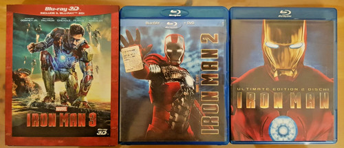 Trilogia iron man - man,