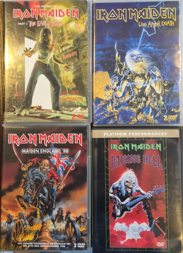 Iron maiden dvd england - maiden,