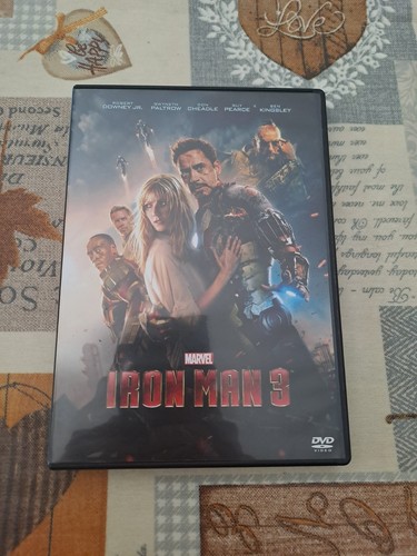Dvd marvel iron - marvel, 3"