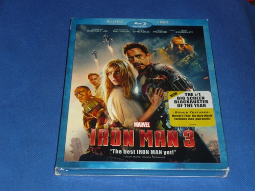 Iron man blu ray dvd - 3, (