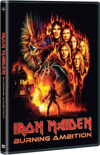 Film iron maiden - maiden:, burning