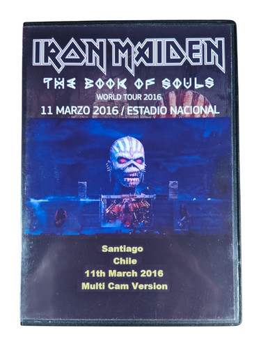Iron maiden dvd santiago - dvd, chile