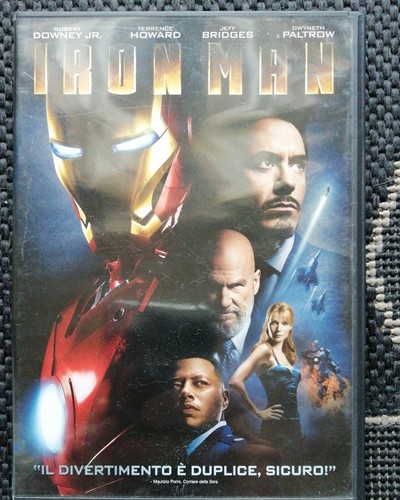 Iron man dvd - man,