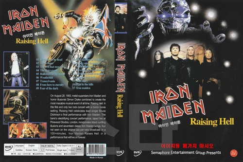 Iron maiden raising hell - iron,