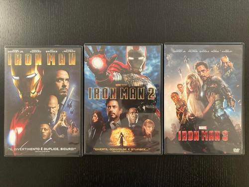 Dvd iron man - -3, eroi