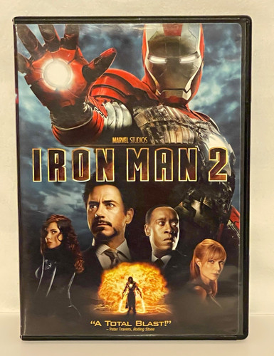 Marvel iron man dvd - man, 2