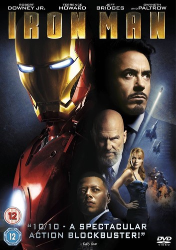 Dvd iron man - iron,